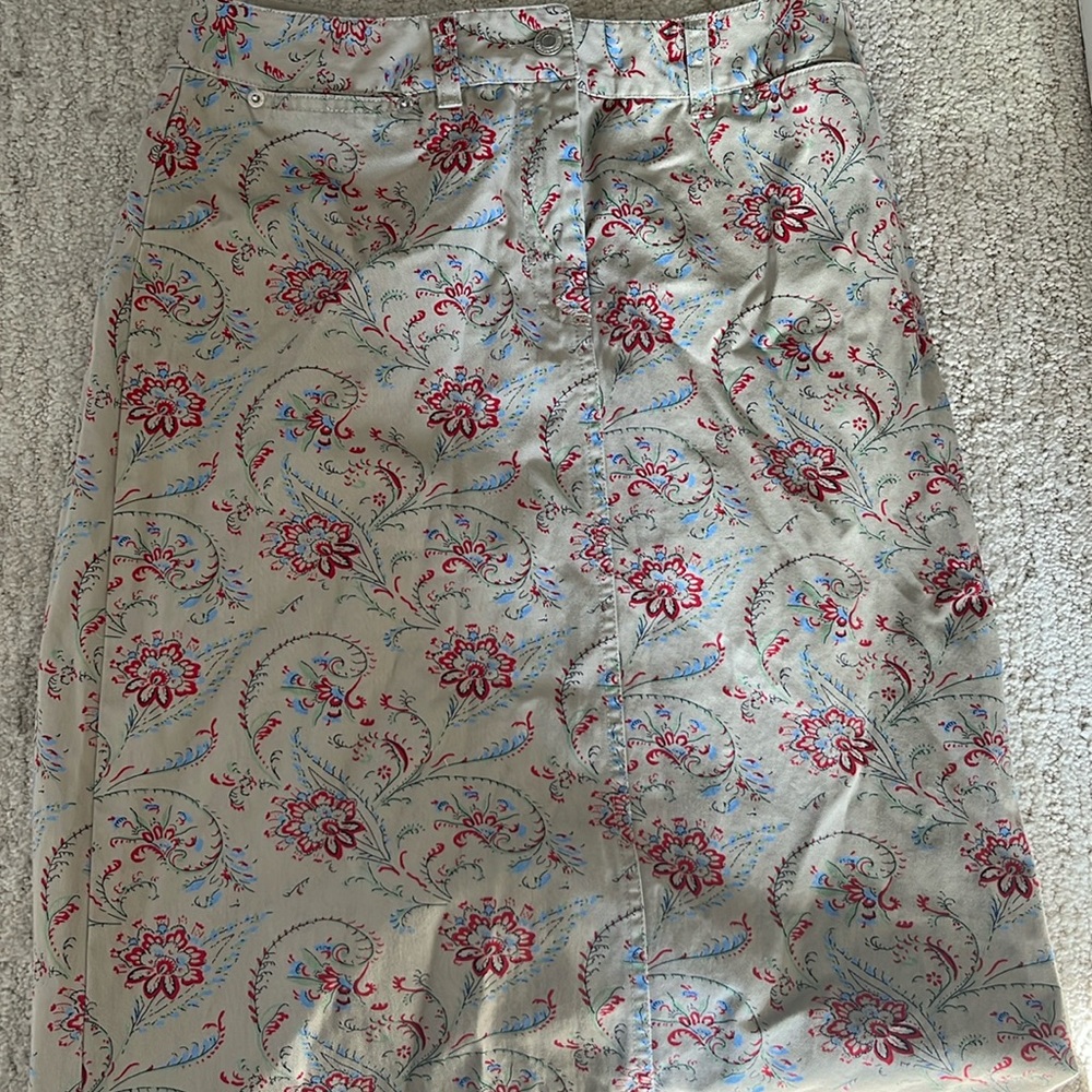 Pendleton skirt